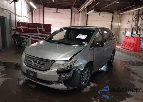 2011 Honda Odyssey Ex-L from USA, damaged, VIN 5FNRL5H68BB063002